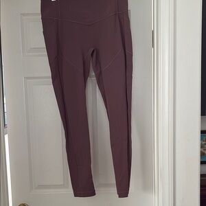 Lululemon Athletica Purple Leggings Performance Wear